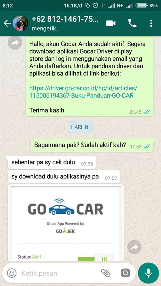 Detail Buku Panduan Driver Gojek Nomer 7