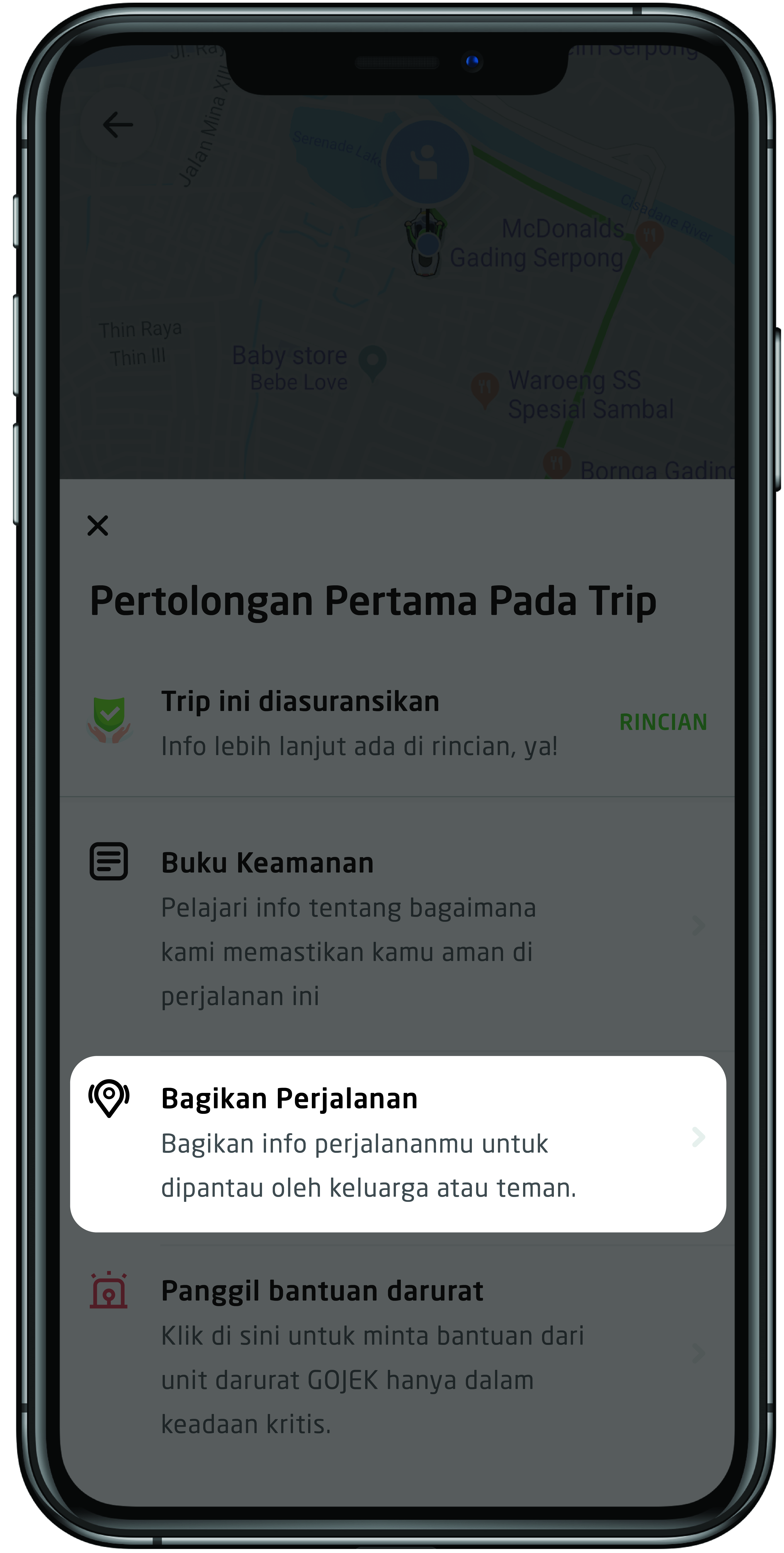 Detail Buku Panduan Driver Gojek Nomer 16