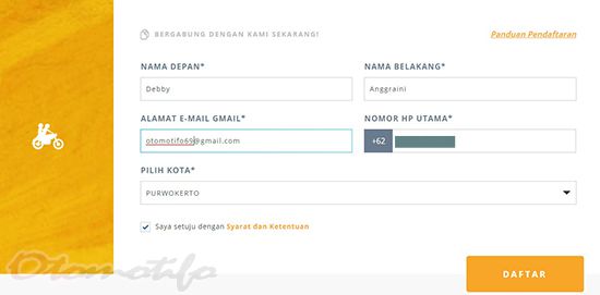 Detail Buku Panduan Driver Gojek Nomer 37