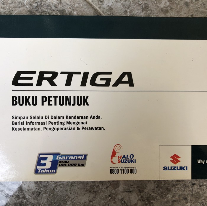 Detail Buku Panduan Ertiga Nomer 3