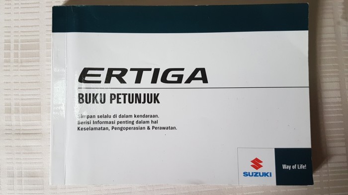 Detail Buku Panduan Ertiga Nomer 5