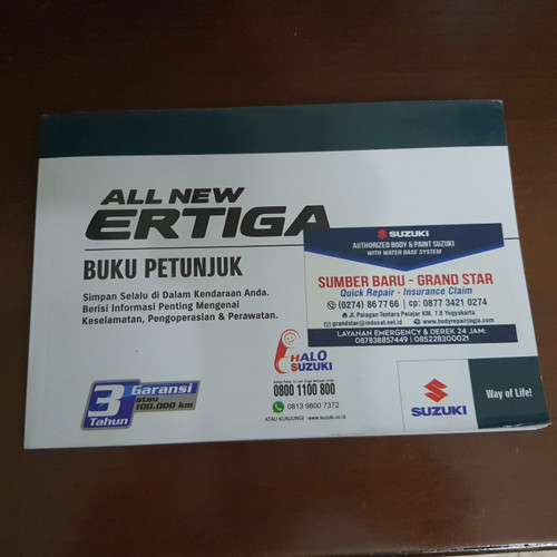 Detail Buku Panduan Ertiga Nomer 10