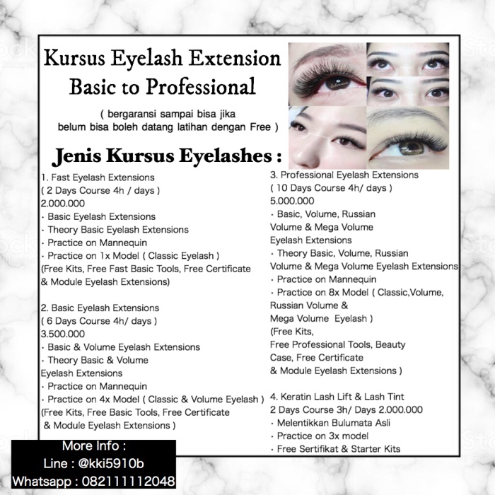 Detail Buku Panduan Eyelash Extension Nomer 10