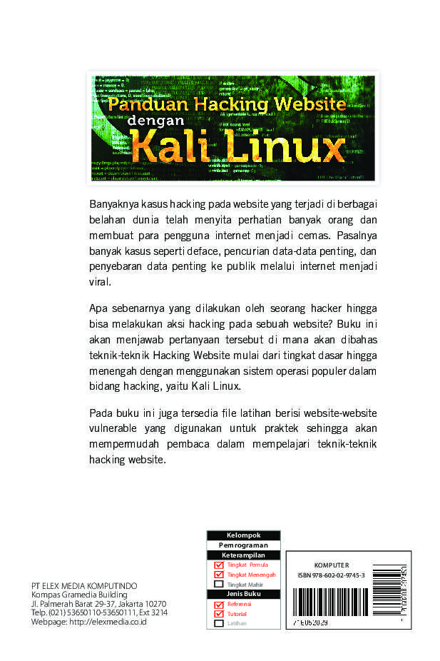 Detail Buku Panduan Hacker Bahasa Indonesia Nomer 44