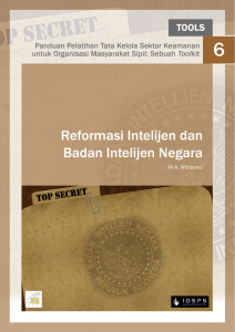 Detail Buku Panduan Intelijen Nomer 23