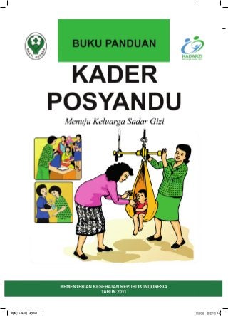 Detail Buku Panduan Kader Posyandu Nomer 3