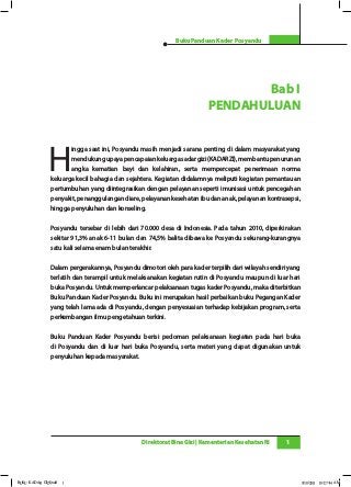 Detail Buku Panduan Kader Posyandu Nomer 26