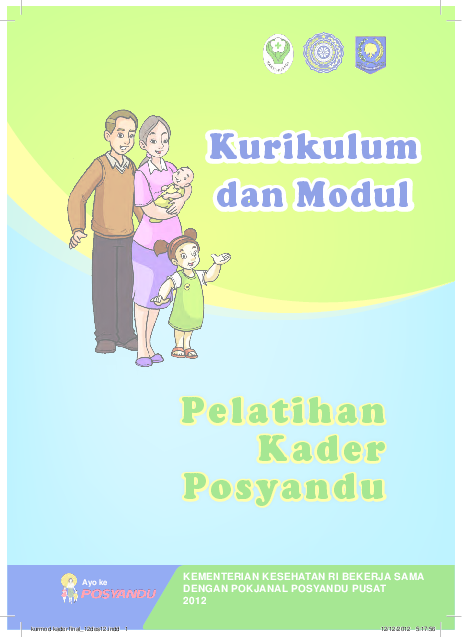 Detail Buku Panduan Kader Posyandu Nomer 27