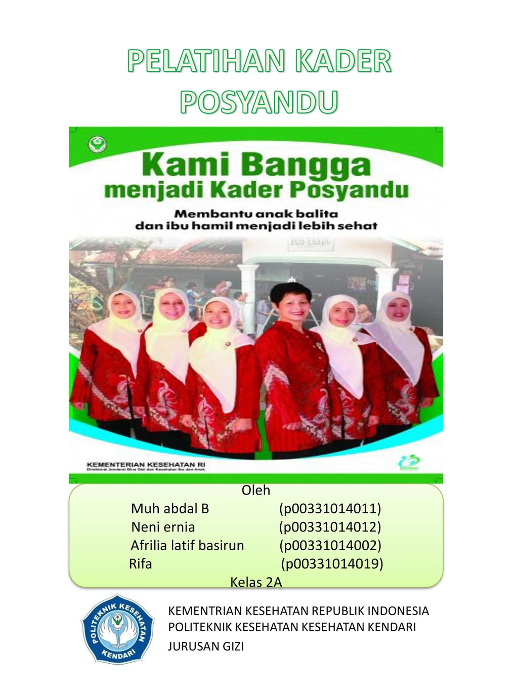 Detail Buku Panduan Kader Posyandu Nomer 31