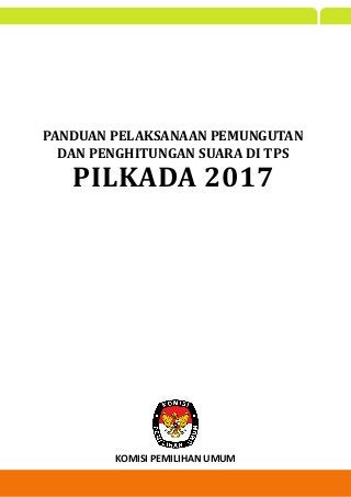 Detail Buku Panduan Kpps Nomer 16