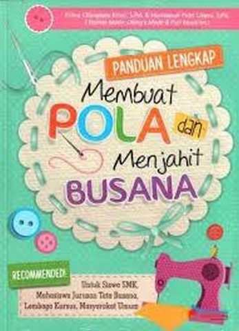 Detail Buku Panduan Menjahit Nomer 15