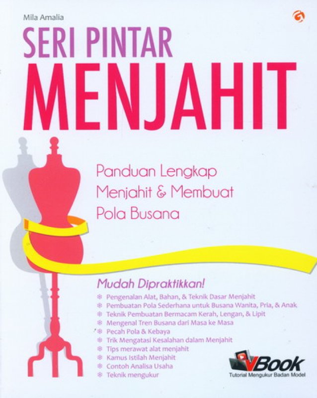 Detail Buku Panduan Menjahit Nomer 6