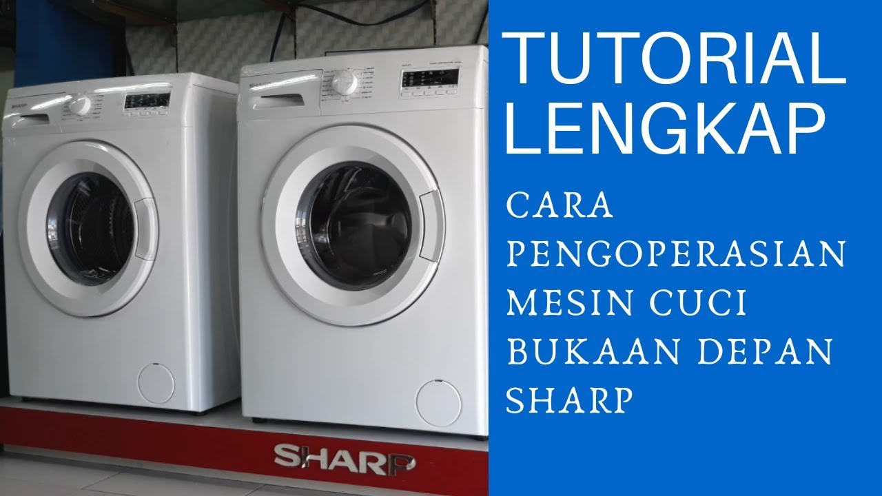 Detail Buku Panduan Mesin Cuci Sharp 1 Tabung Nomer 10