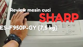 Detail Buku Panduan Mesin Cuci Sharp Es F950p Gy Nomer 27