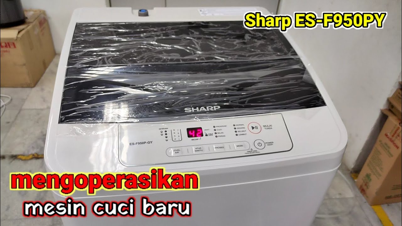 Detail Buku Panduan Mesin Cuci Sharp Es F950p Gy Nomer 3