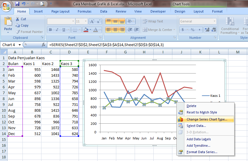 Detail Buku Panduan Microsoft Excel 2007 Nomer 49