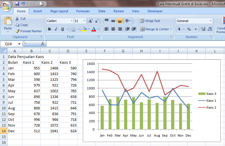 Detail Buku Panduan Microsoft Excel 2007 Nomer 9