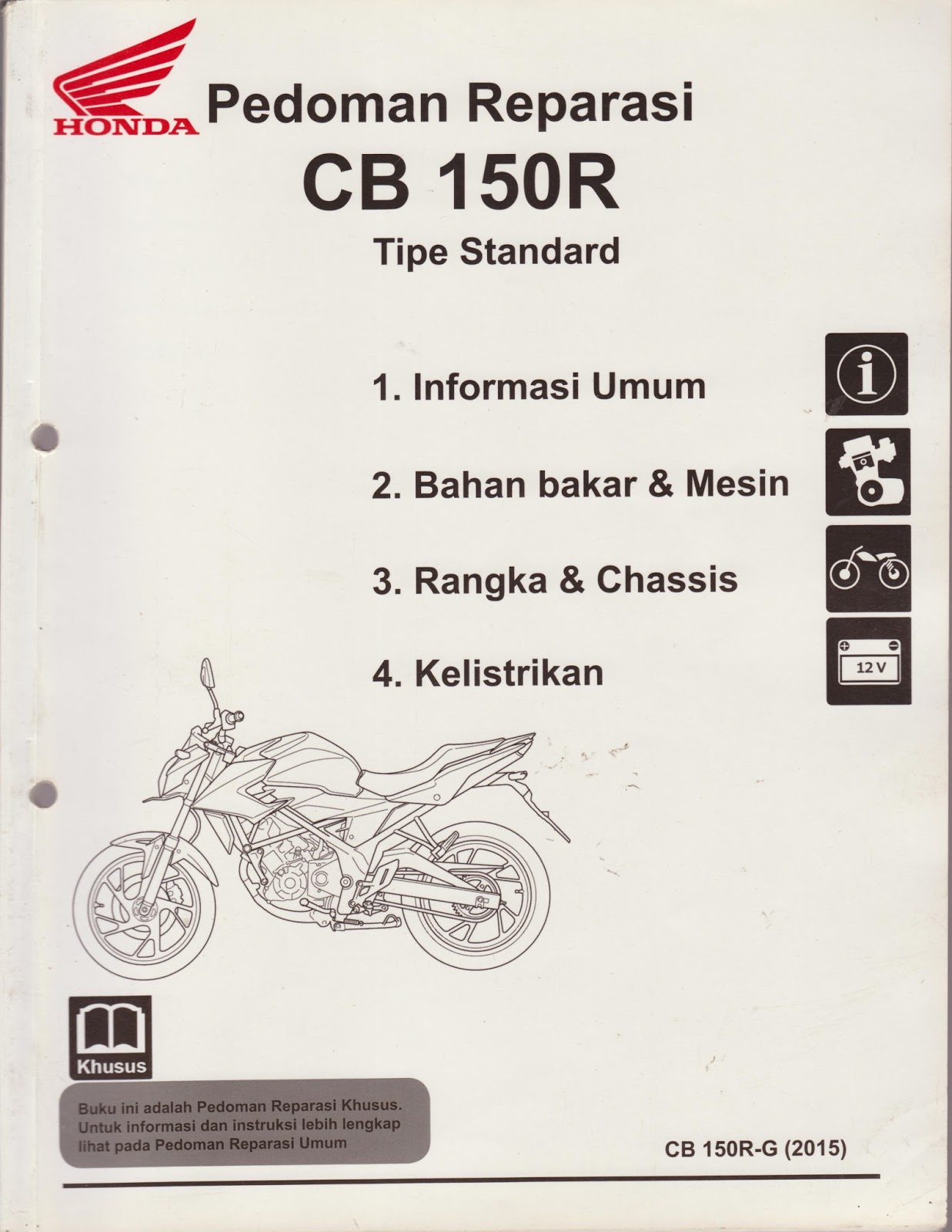 Detail Buku Panduan New Cb150r Nomer 4