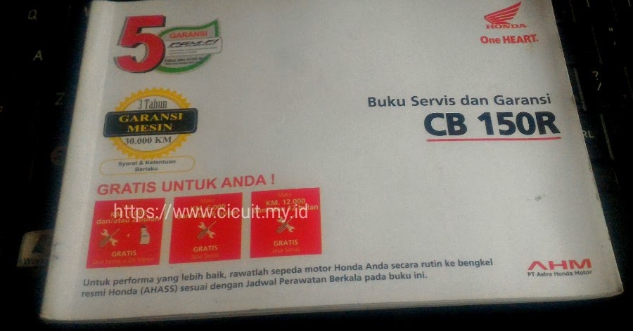 Detail Buku Panduan New Cb150r Nomer 7