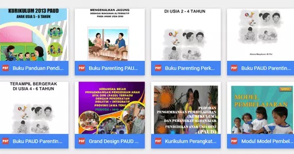 Detail Buku Panduan Pelaksanaan Pembelajaran Paud Nomer 33