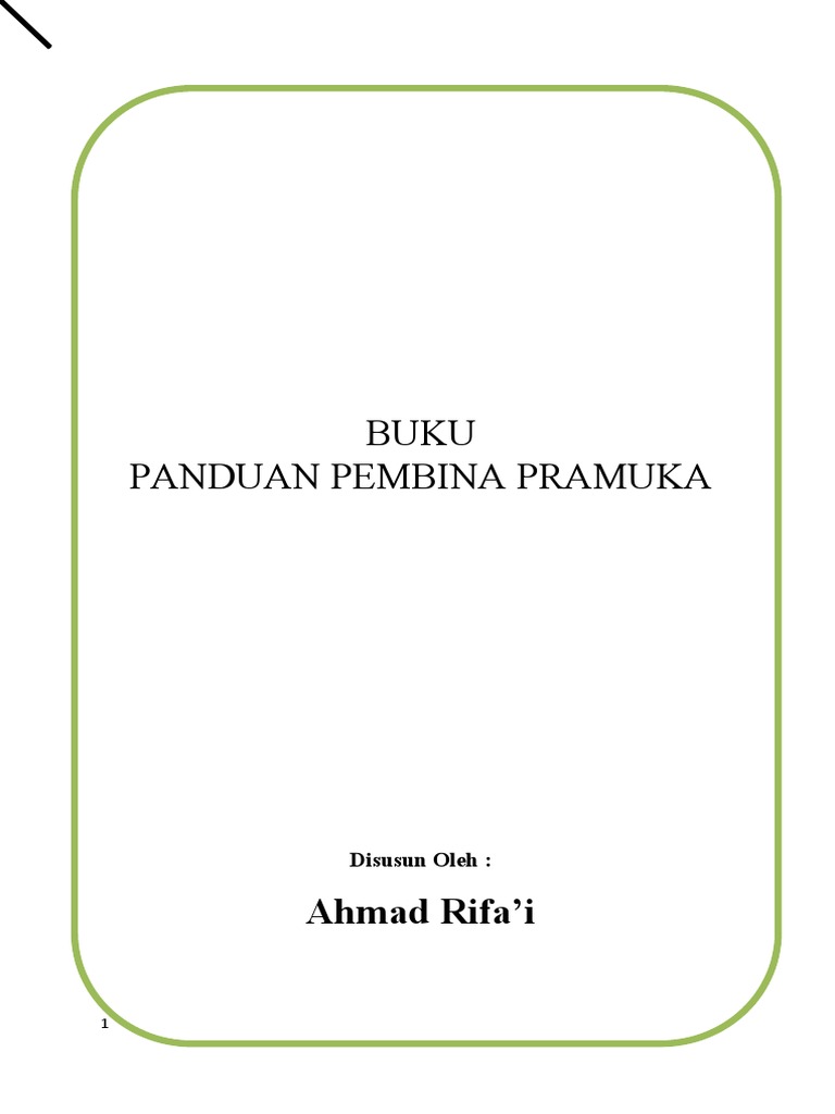 Detail Buku Panduan Pembina Pramuka Penggalang Nomer 34