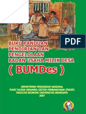 Detail Buku Panduan Pendirian Dan Pengelolaan Bumdes Nomer 4