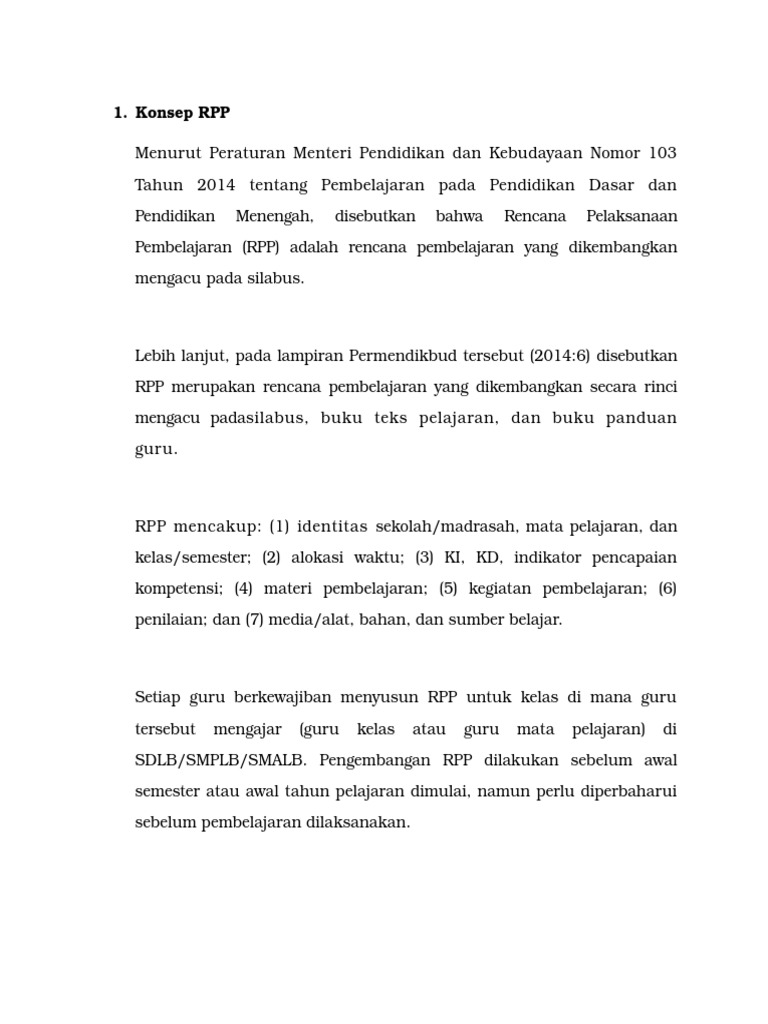 Detail Buku Panduan Pengembangan Rpp Nomer 37