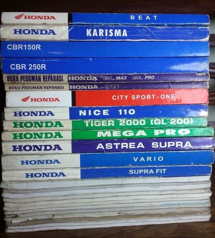 Detail Buku Panduan Reparasi Honda Nomer 14