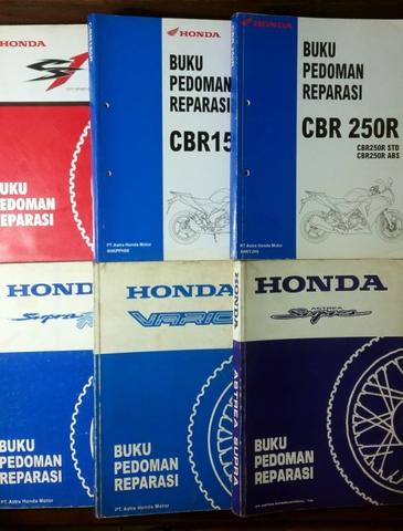 Detail Buku Panduan Reparasi Honda Nomer 8