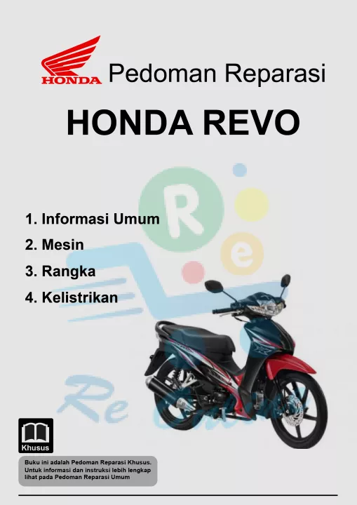 Detail Buku Panduan Reparasi Honda Beat Fi Nomer 48