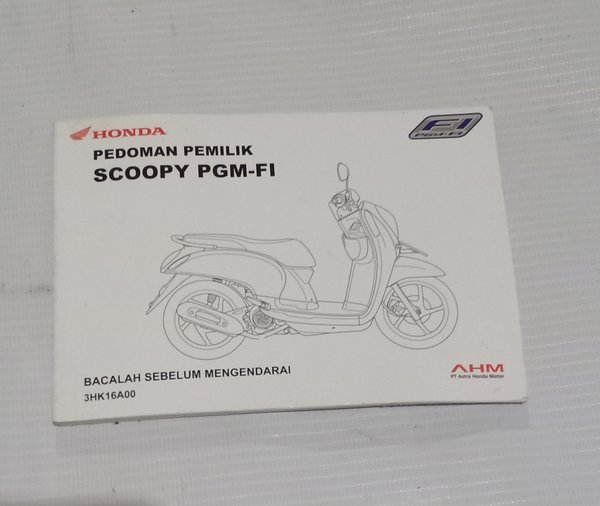 Detail Buku Panduan Reparasi Honda Beat Fi Nomer 50