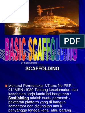 Detail Buku Panduan Scaffolding Nomer 7