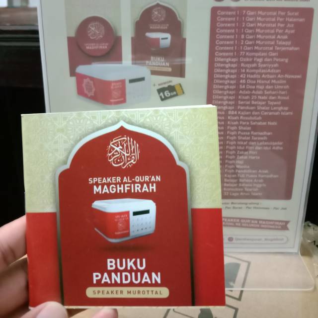 Detail Buku Panduan Speaker Quran Nomer 50