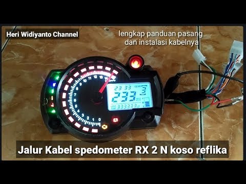 Detail Buku Panduan Speedometer Koso Rx1n Nomer 15