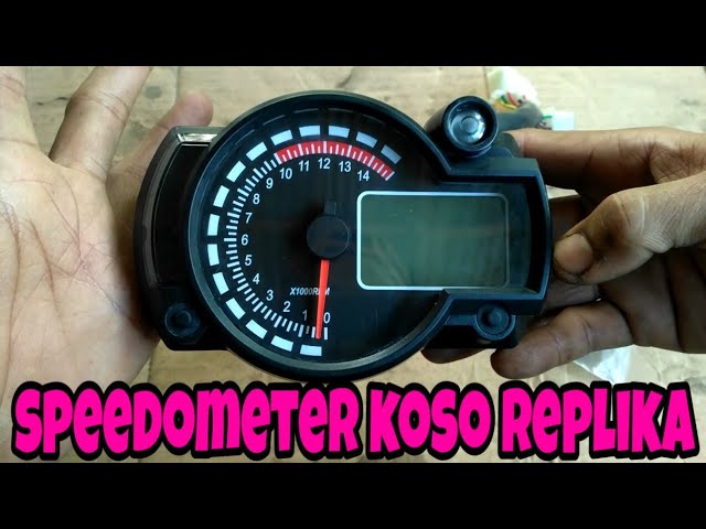 Detail Buku Panduan Speedometer Koso Rx1n Nomer 19