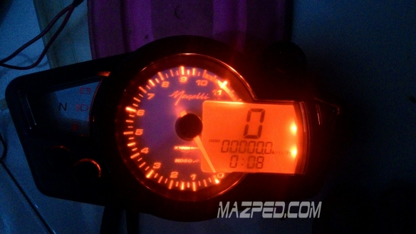 Detail Buku Panduan Speedometer Koso Rx1n Nomer 21