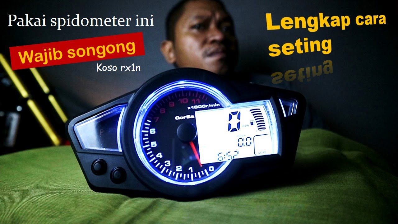 Detail Buku Panduan Speedometer Koso Rx1n Nomer 35