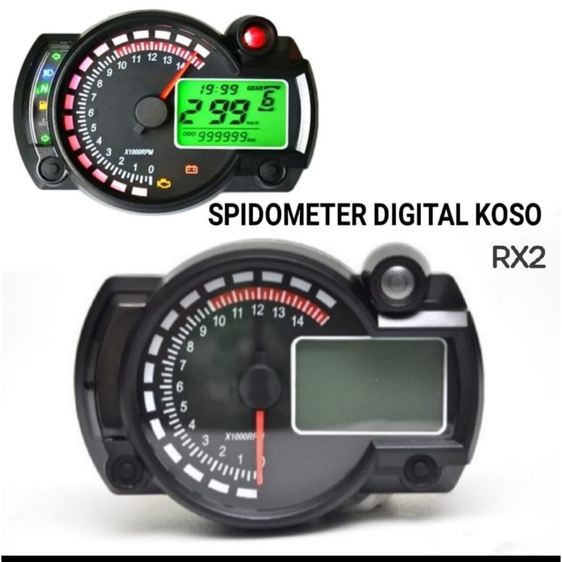 Detail Buku Panduan Speedometer Koso Rx2n Replika Nomer 18