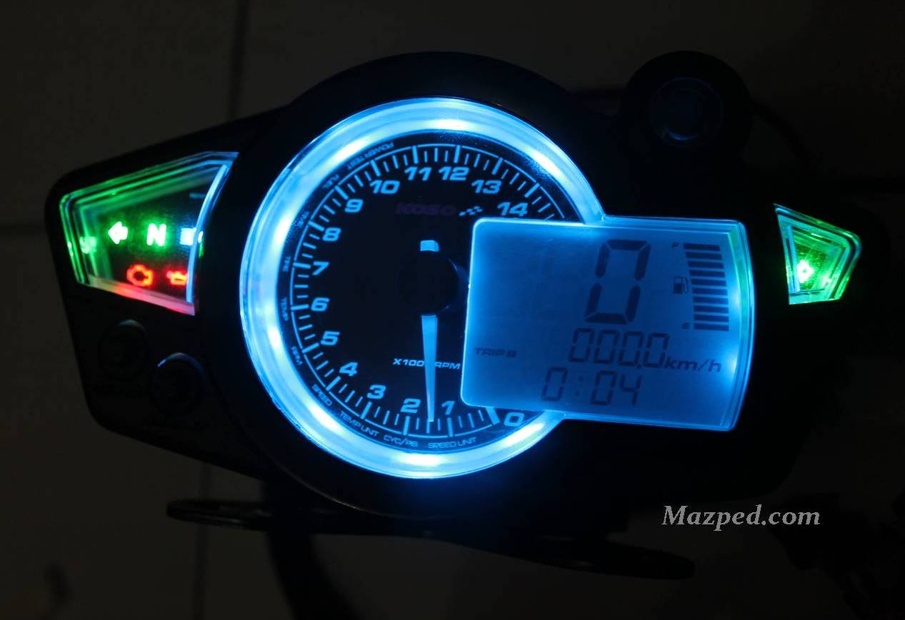 Detail Buku Panduan Speedometer Koso Rx2n Replika Nomer 33