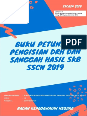 Detail Buku Panduan Sscn Nomer 38