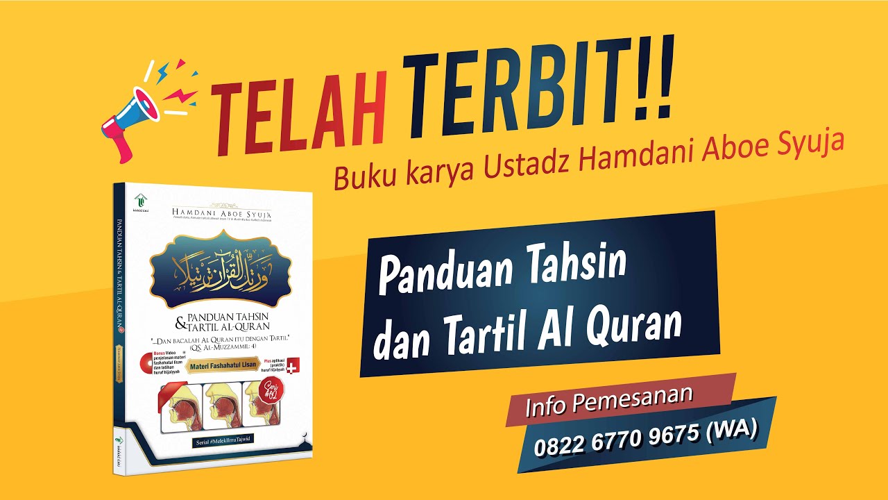 Detail Buku Panduan Tahsin Nomer 31