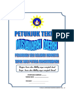 Detail Buku Panduan Tapak Suci Nomer 31