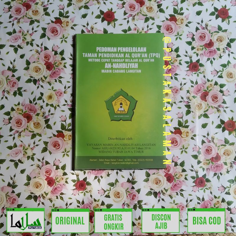Detail Buku Panduan Tpq Nomer 10