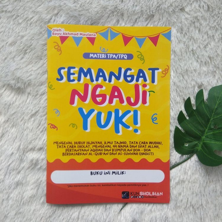 Detail Buku Panduan Tpq Nomer 17