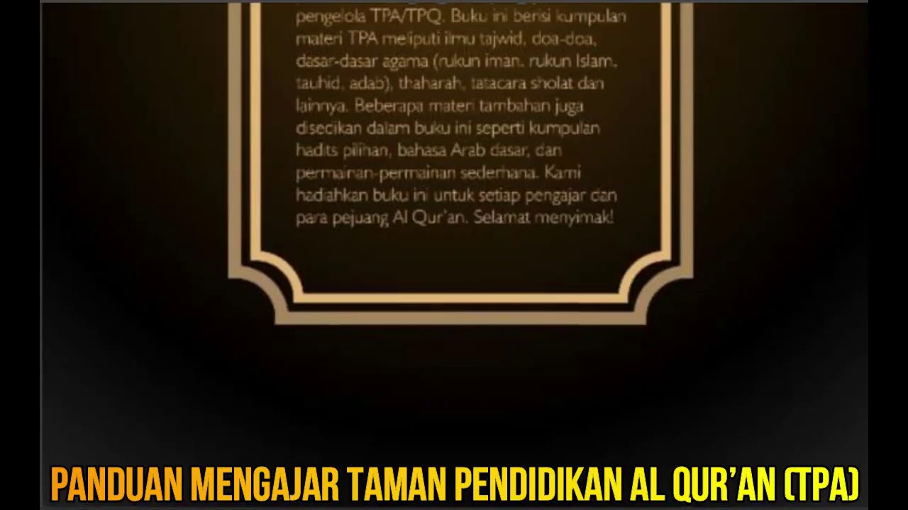 Detail Buku Panduan Tpq Nomer 27