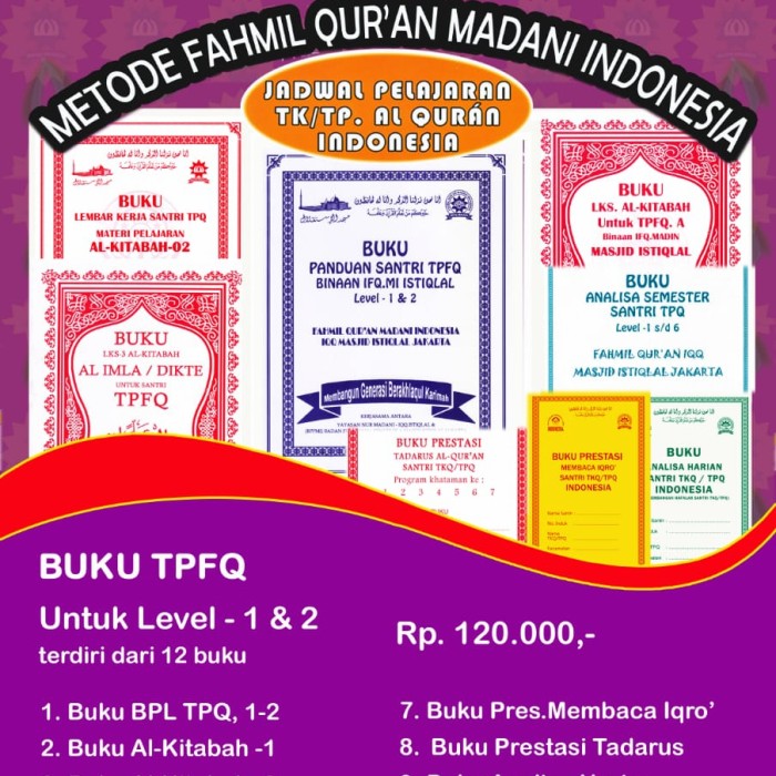 Detail Buku Panduan Tpq Nomer 30