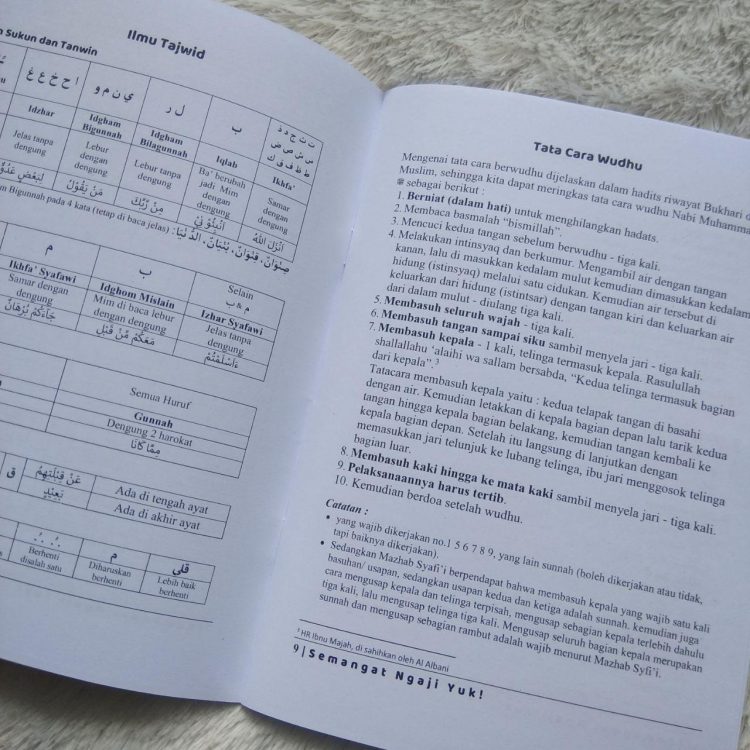 Detail Buku Panduan Tpq Nomer 33