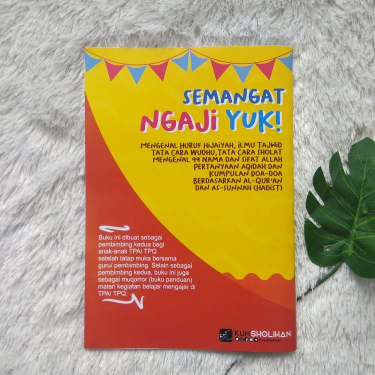 Detail Buku Panduan Tpq Nomer 35