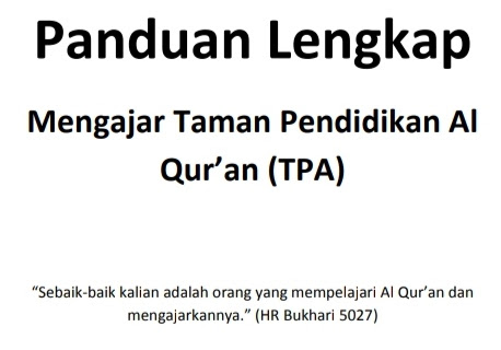 Detail Buku Panduan Tpq Nomer 50