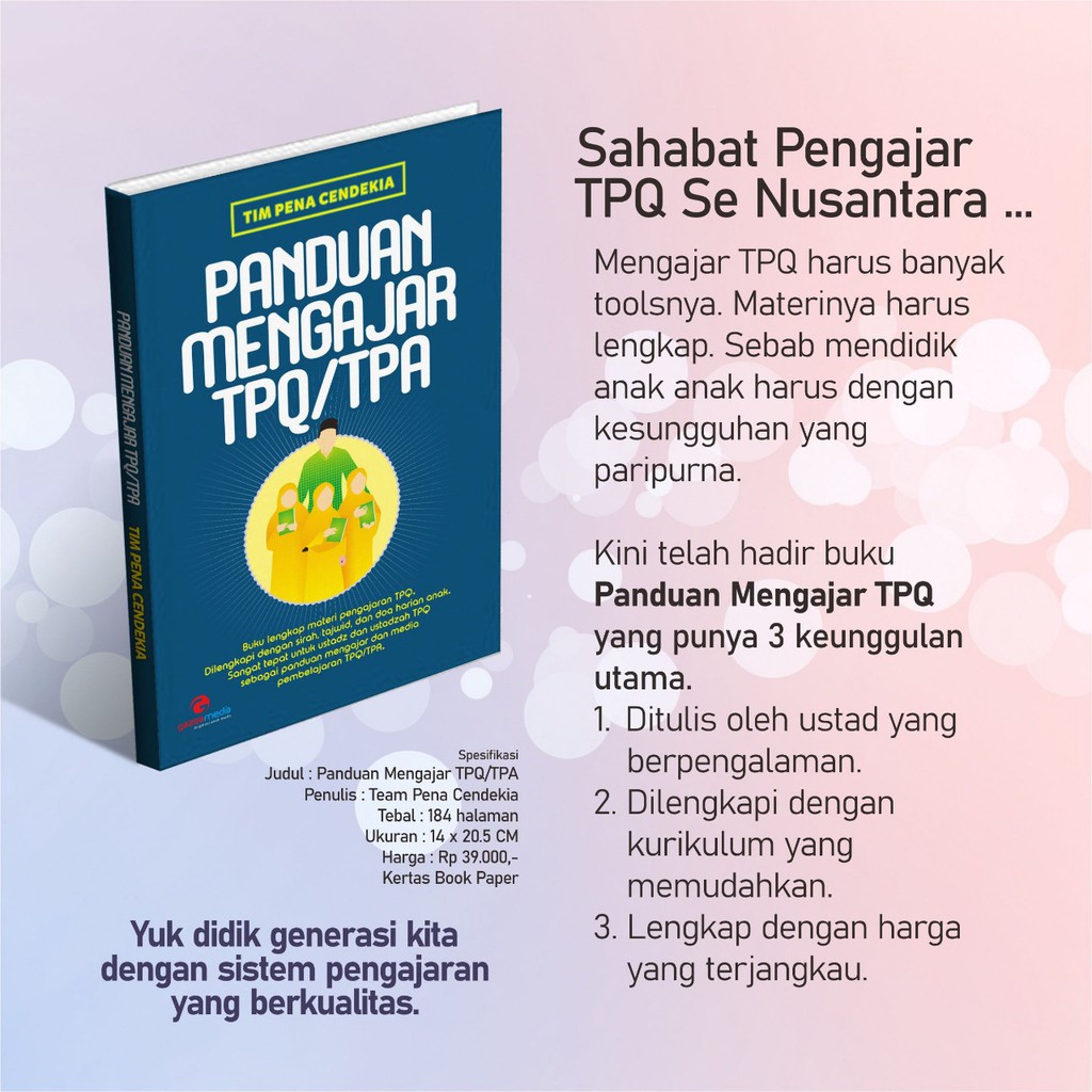 Detail Buku Panduan Tpq Nomer 6